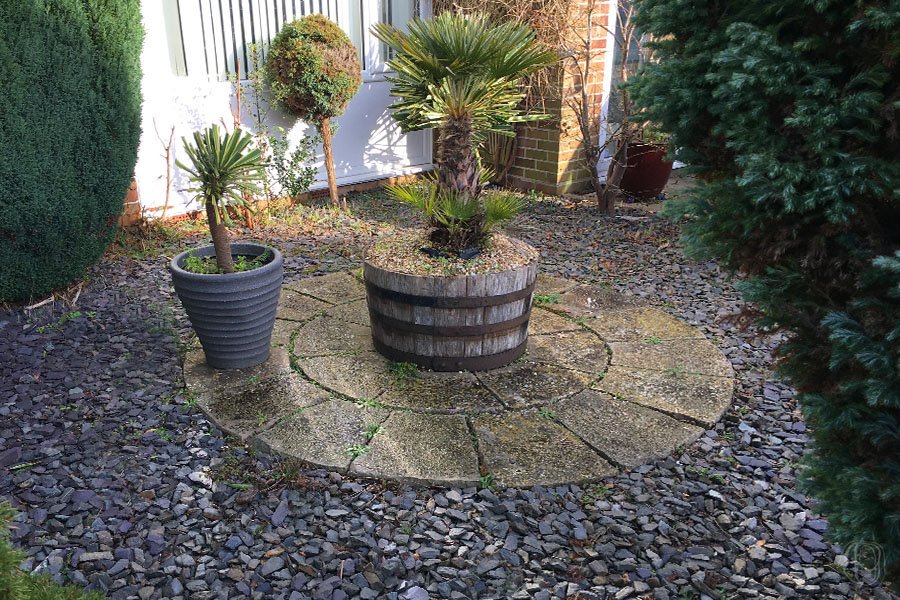 slate garden water feature water feature in a slate garden