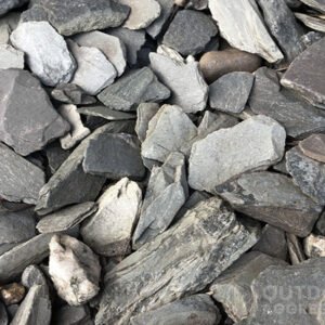 Word3 Grey slate chippings